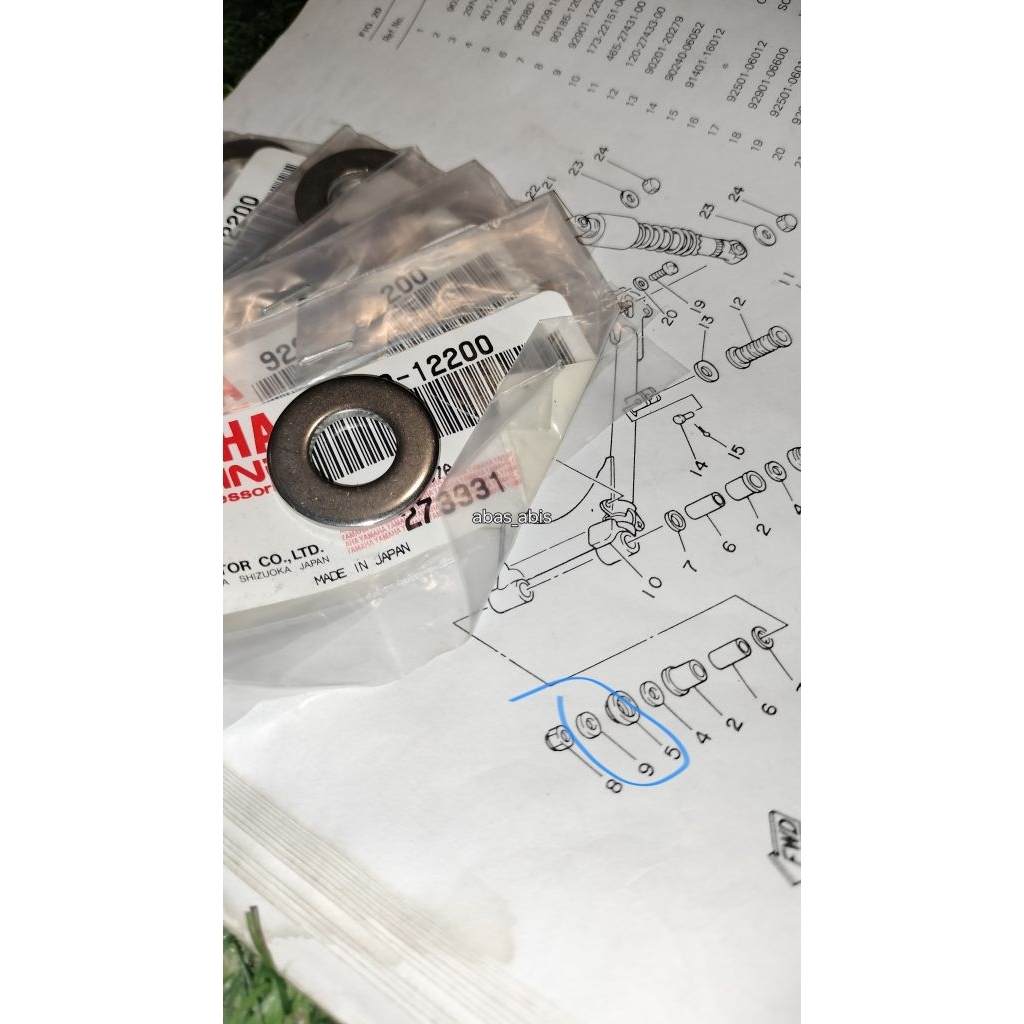 ring as arm rx king cobra rxs rxk rx king peredam original nos