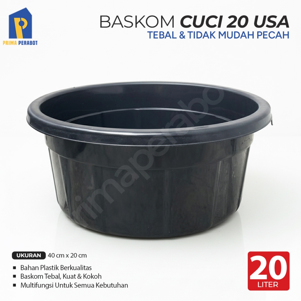 Bak Jolang Baskom 20 USA Tabitha Hitam