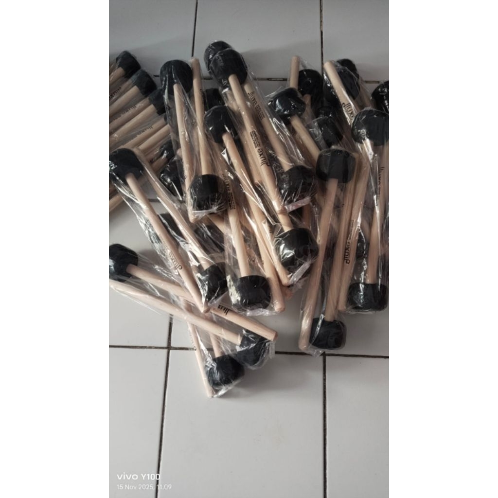 stik bas drumband (besar & kecil)