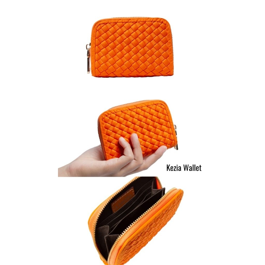 Linette kezia wallet | dompet kecil anyam | mini wallet