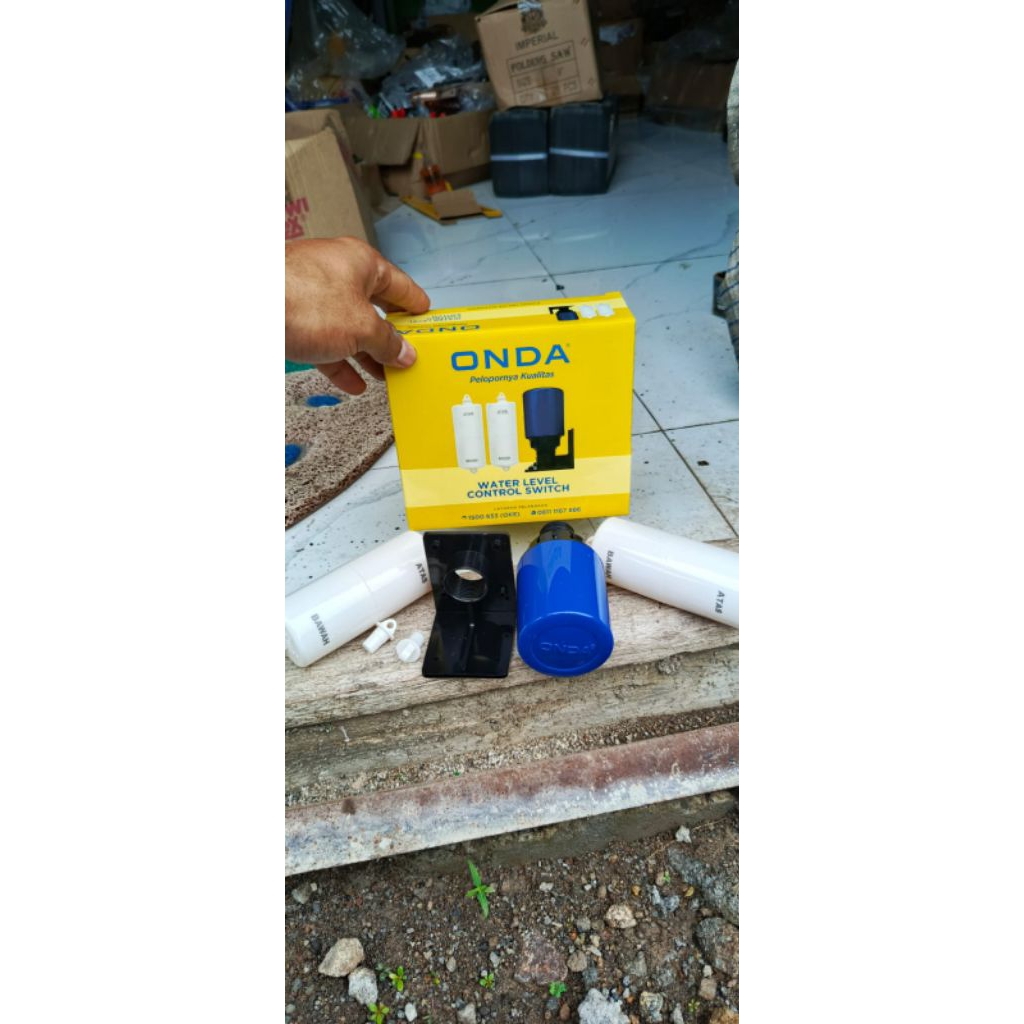 Onda radar tandon air pelampung otomatis toren