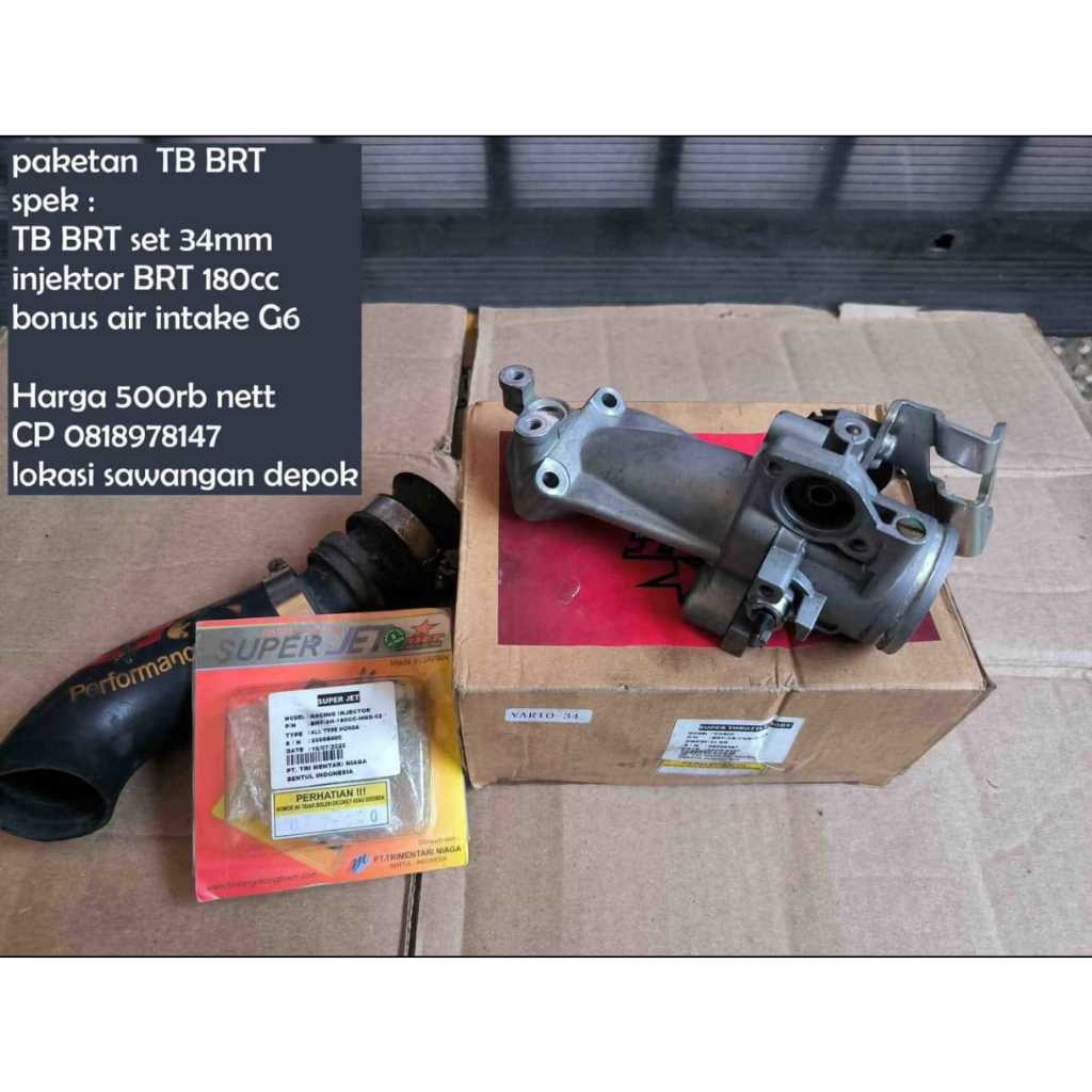 Paketan Trotlle Body BRT Vario 125