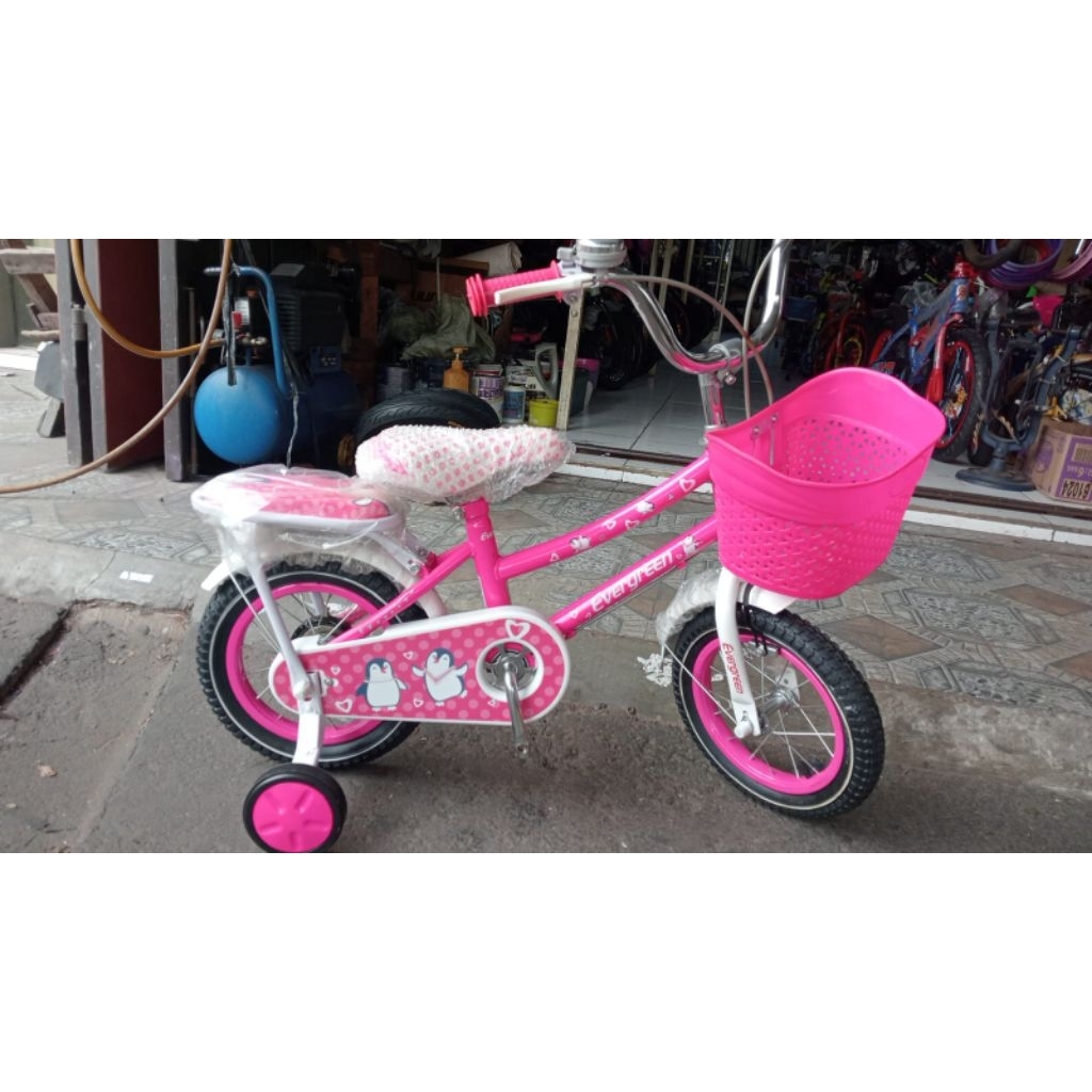 SEPEDA MINI 12 -16 EVERGREEN PINGUIN