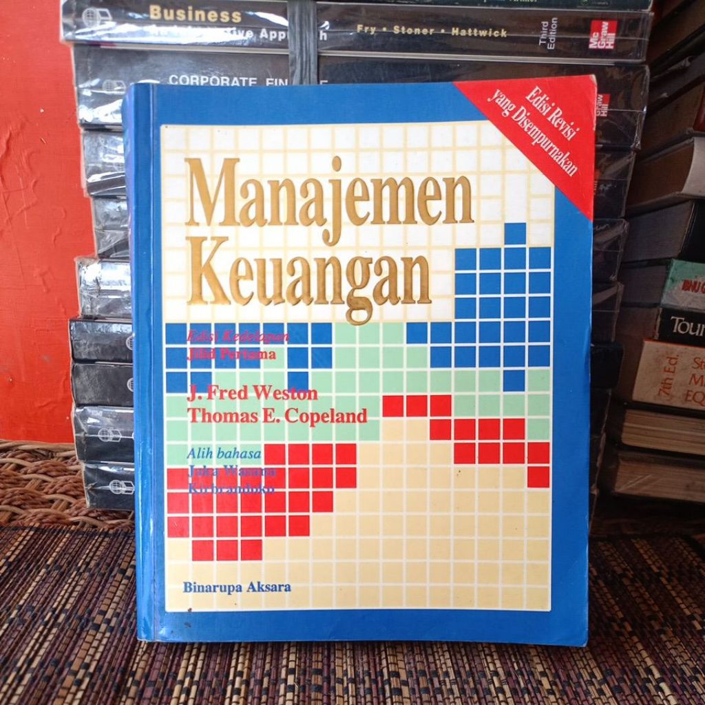 BUKU MANAJEMEN KEUANGAN EDISI KEDELAPAN JILID 1 - J. FRED WESTON (RM)