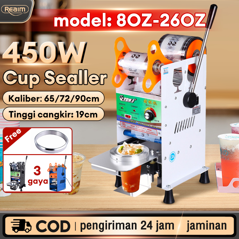 Reaim Mesin Pres Cup Gelas Plastik Alat Press Plastik Mesin Press Cup Mesin Press Plastik