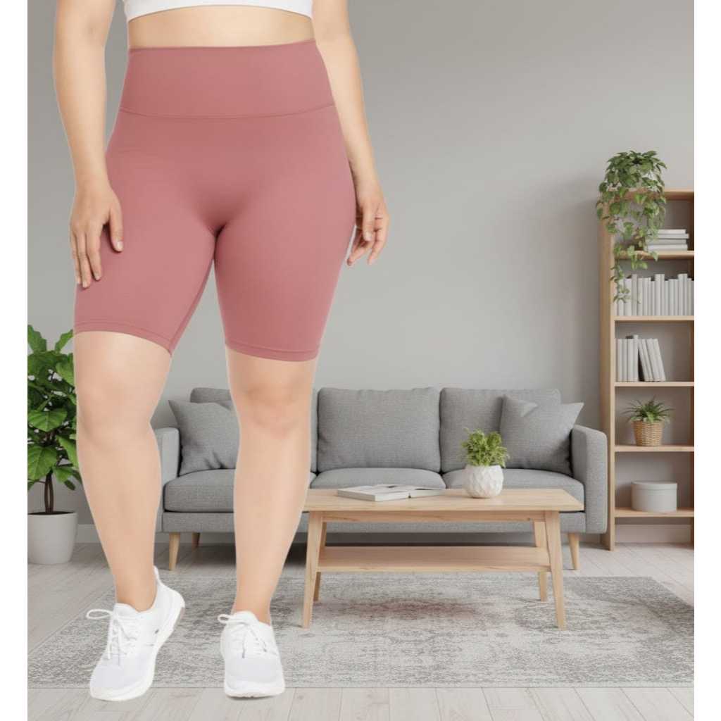 CELANA LEGGING PENDEK JUMBO / SHOTPANTS JUMBO SPANDEKS / DALAMAN WANITA JUMBO