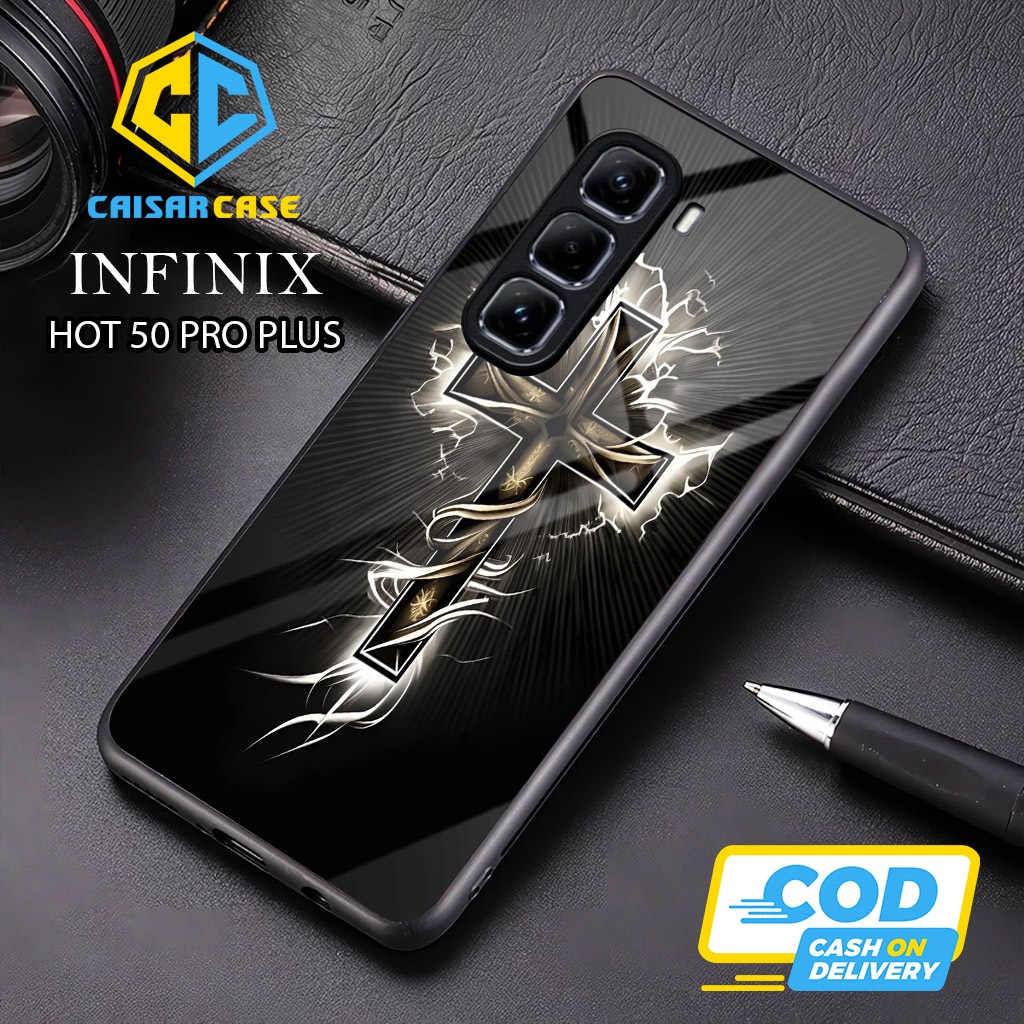 Case Infinix Hot 50 Pro Plus - Softcase Glass Infinix Hot 50 Pro Plus - Casing Infinix Hot 50 Pro Pl