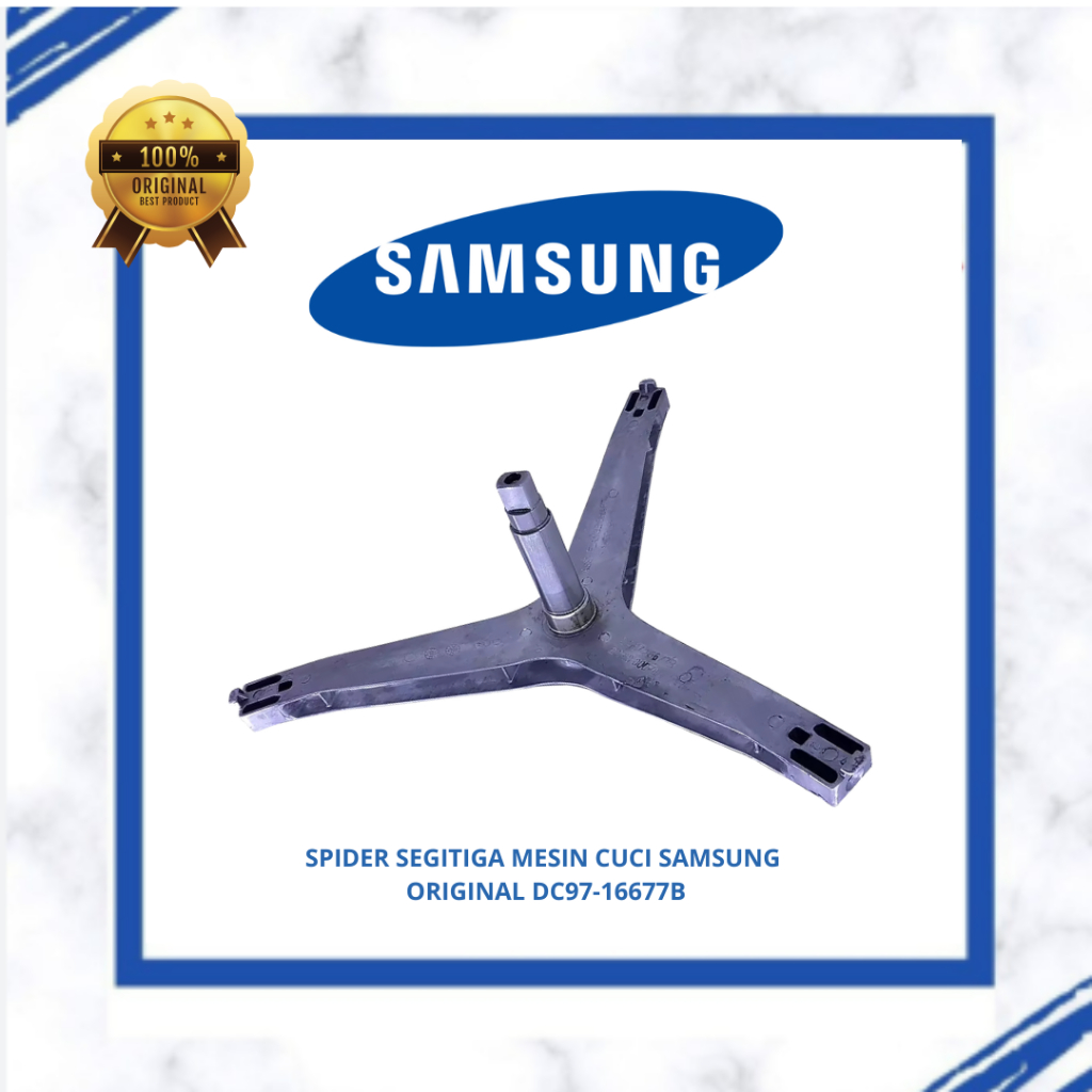 SPIDER CROSSPIECE SEGITIGA MESIN CUCI SAMSUNG WW80J4233GW ORIGINAL