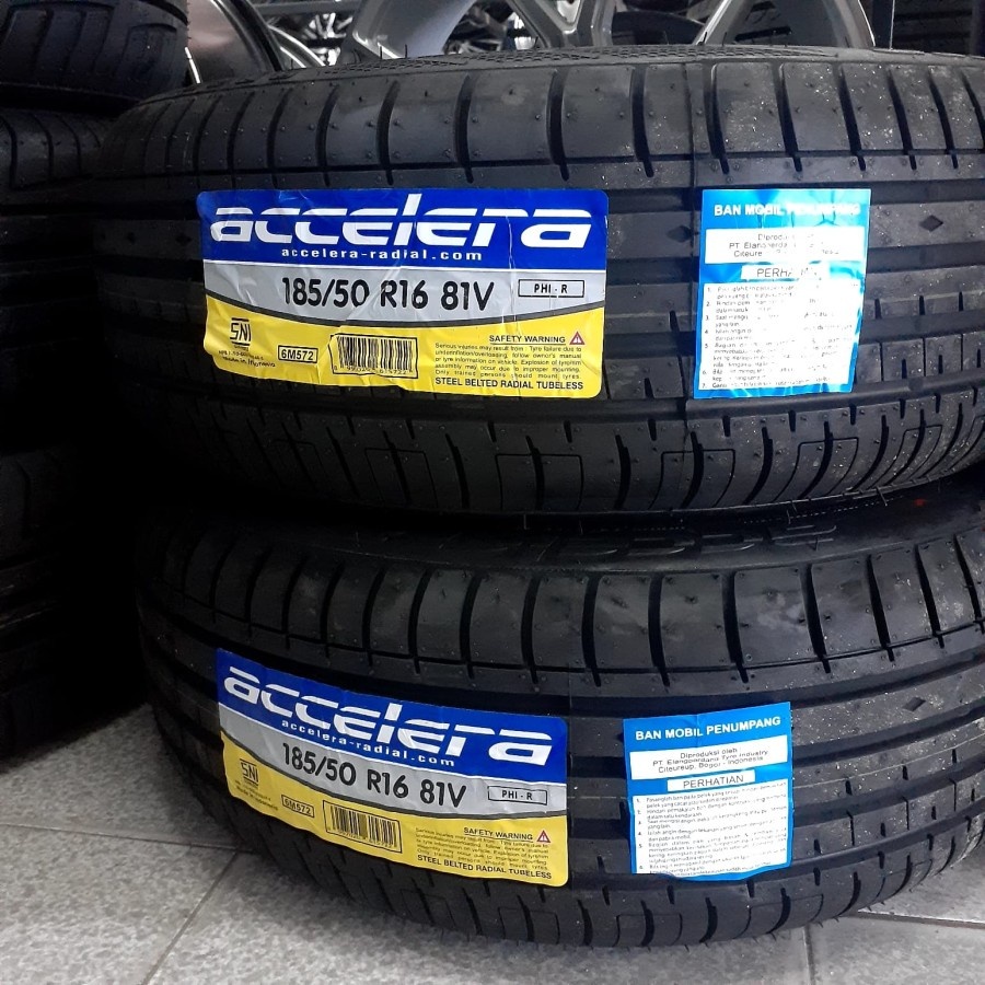 Accelera PHI-R Ukuran 185/50 R16 - Ban Mobil Brio