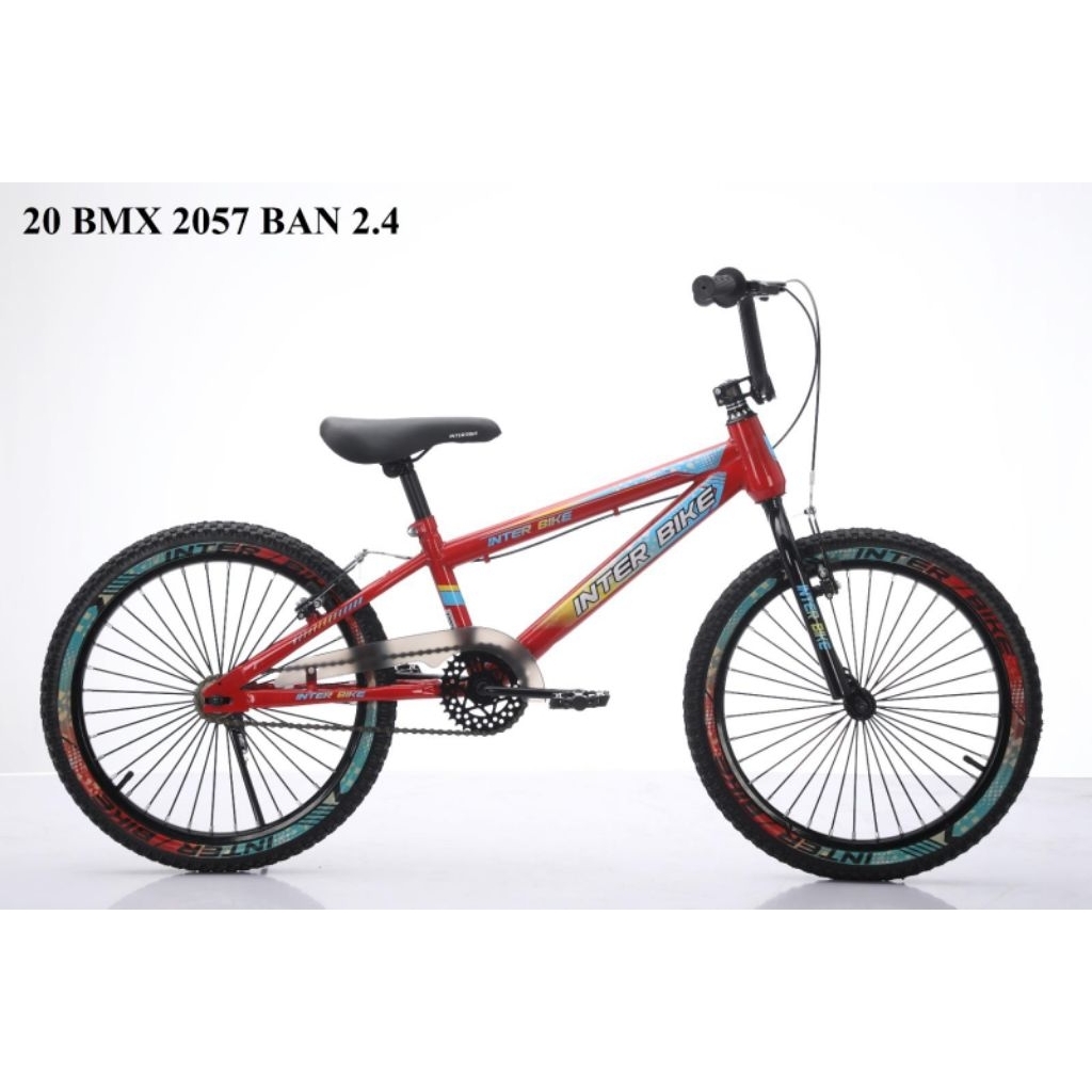 SEPEDA ANAK LAKI LAKI BMX 20 INTERBIKE UNTUK KELAS 4SD KE ATAS