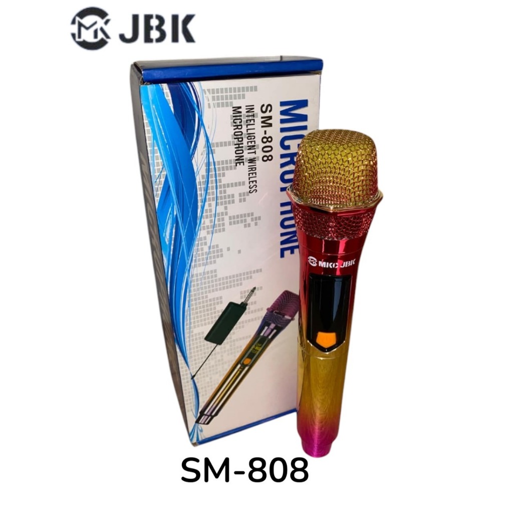 Mic Wireless | Mic Wireless SM-808 | Mic Tanpa Kabel