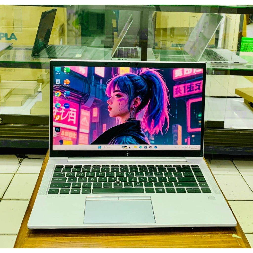 HP Elitebook 845 G7 AMD RYZEN 7 PRO 4750U Ram 16gb SSD 256GB