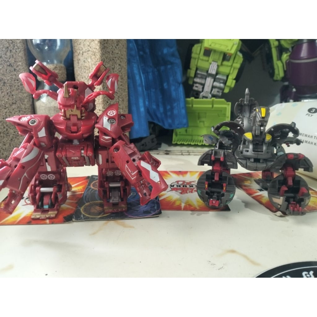 Bakugan maxus Helios & dragonoid