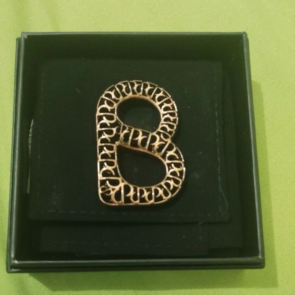 Interlock ring - rose gold Buttonscarves