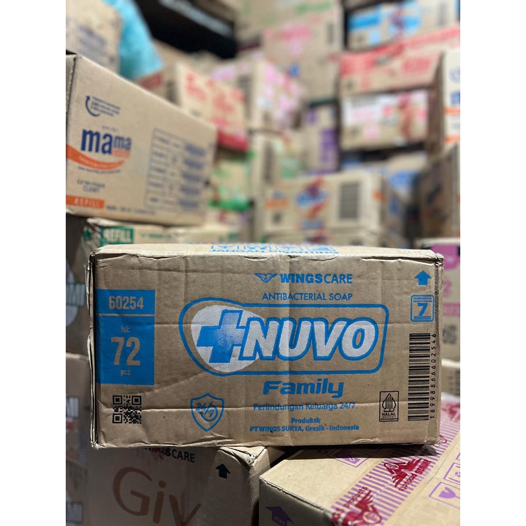 Sabun Nuvo Batangan Dus