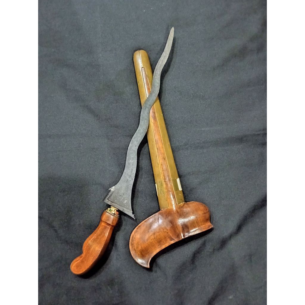 keris carubuk pamor Keleng