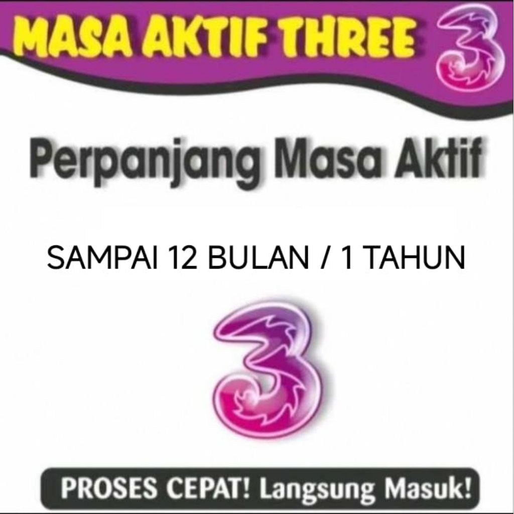 PERPANJANG MASA AKTIF TELKOMSEL TRI