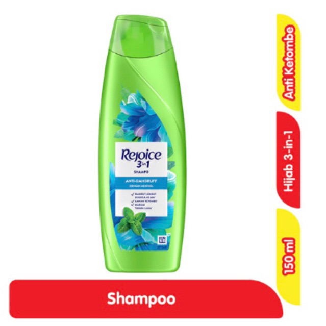 Rejoice Sampo Anti Ketombe Botol 150 ml