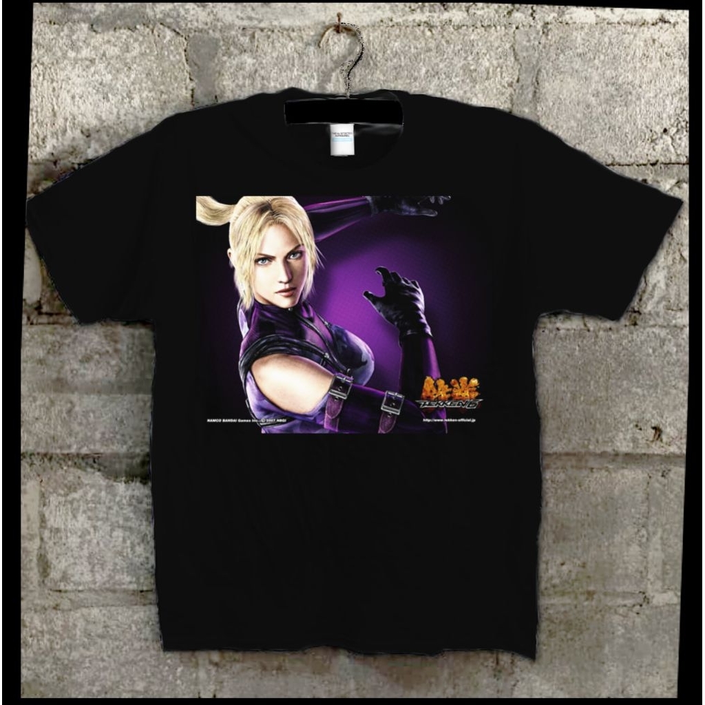 Kaos custom Tekken 6 Nina vintage game