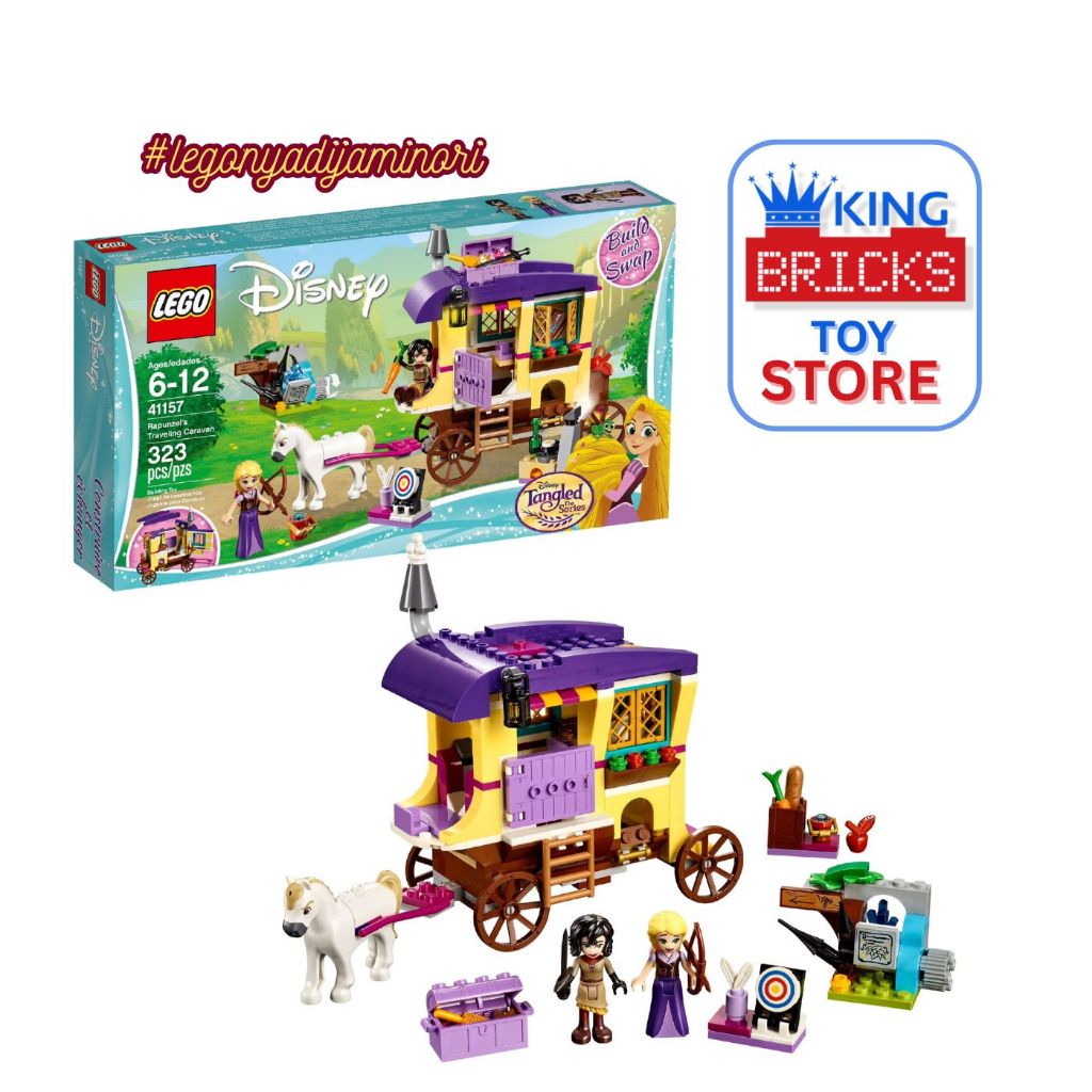 LEGO DISNEY 41157 Rapunzel Travelling Caravan
