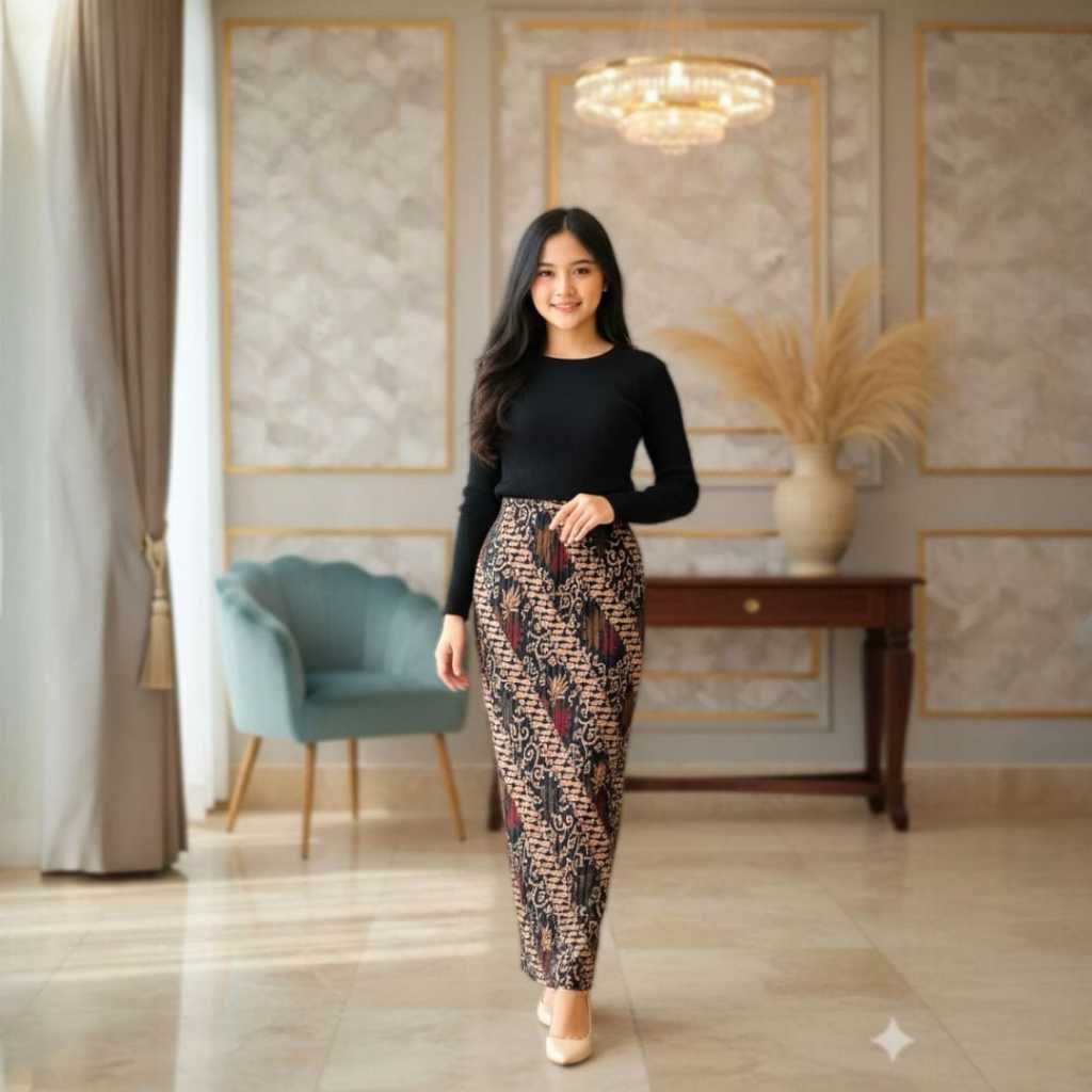 ROK PLISKET JUMBO BATIK / Bawahan kebaya / Rok Batik Jumbo/ROK PLISKET JUMBO BATIK / Bawahan kebaya