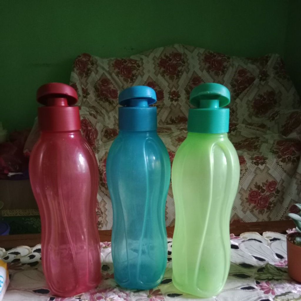 Eco botol ulir 1 liter, Tupperware PL, satuan