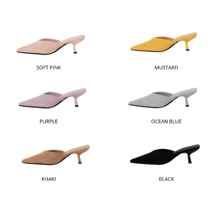 Mandys Shoes - Heels - Blush