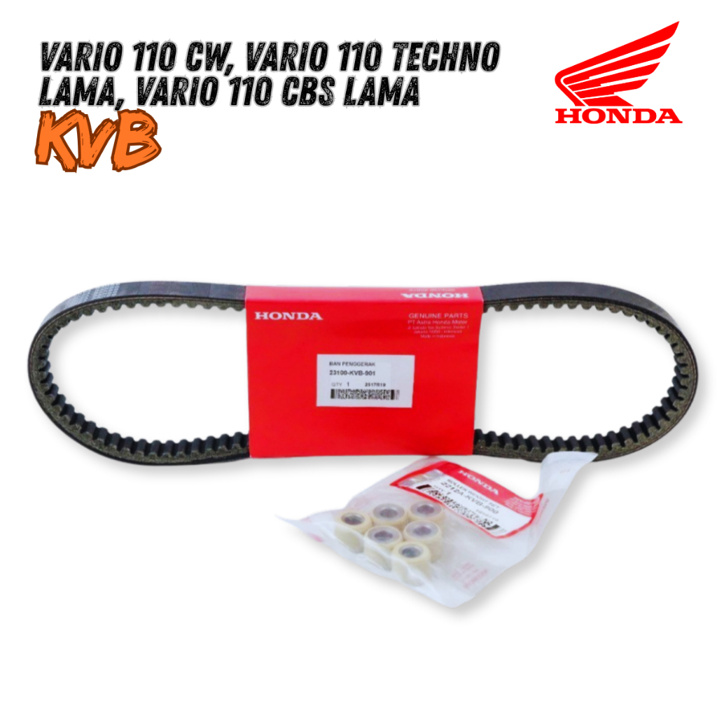vanbelt vario 110 karbu + roler vario 110 karbu - vanbelt plus roller KVB