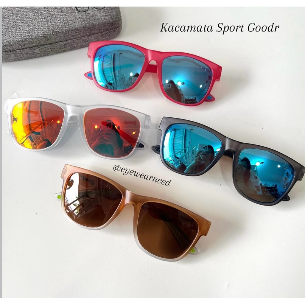 Kacamata olahraga goodr running pria wanita