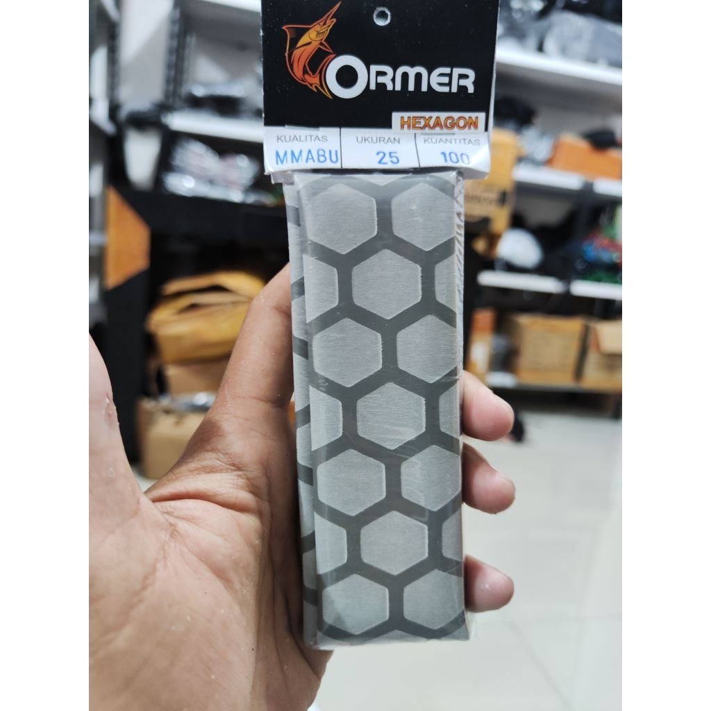 Karet Bakar / Grip Bakar Motif Hexagonal Co