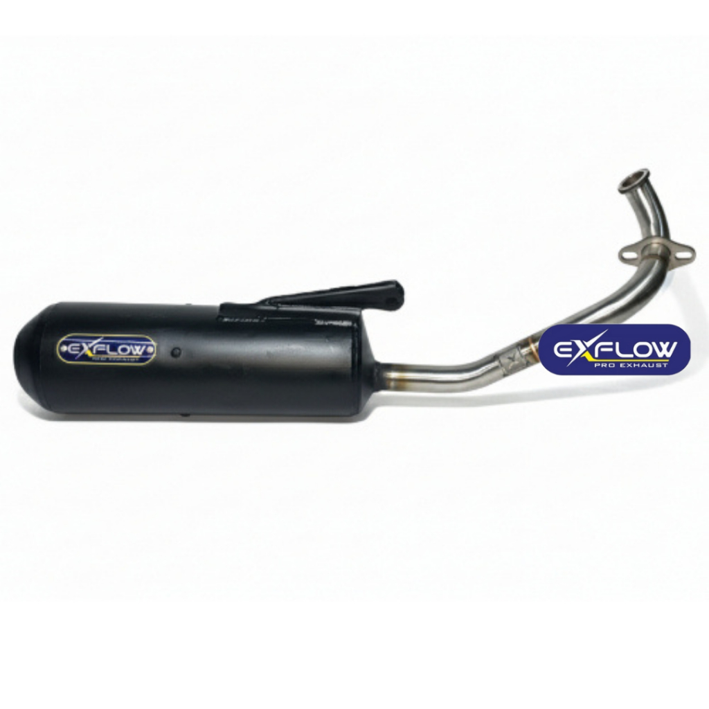 EXFLOW PRO EXHAUST KNALPOT BEAT MP7 115 CC 130 CC HARIAN BALAP RACE AFR / NON AFR BEAT KARBU SCOOPY 