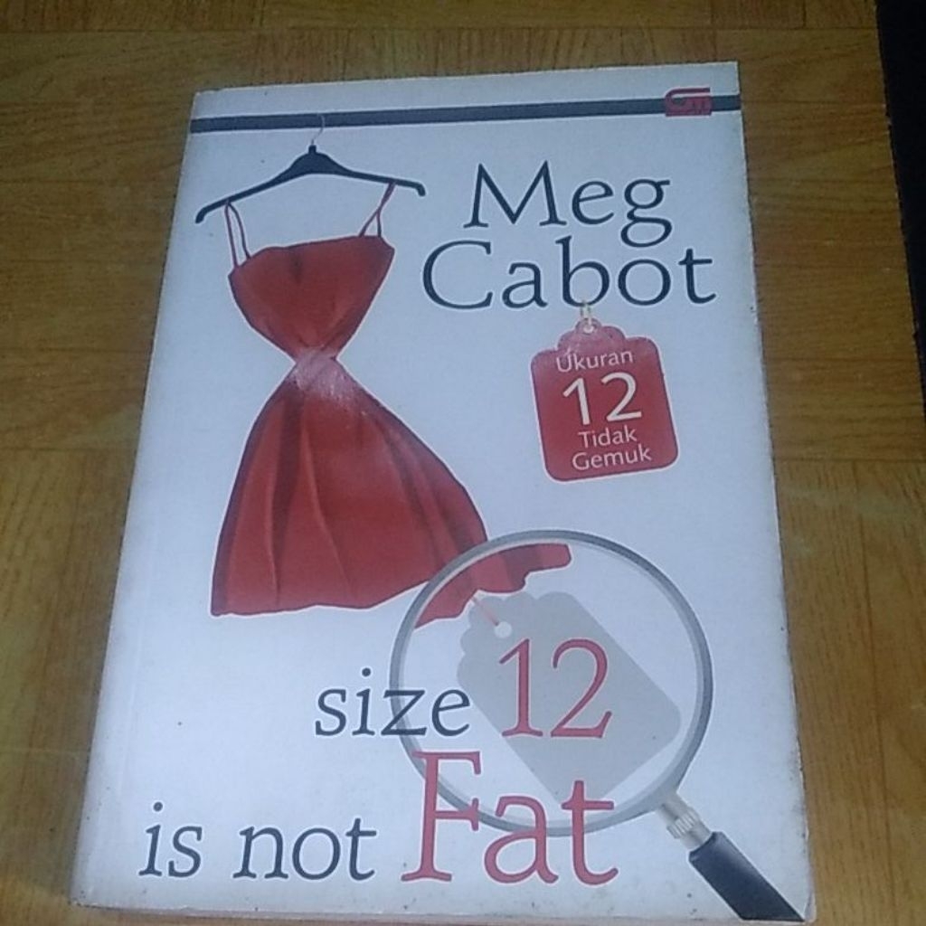 NOVEL MEG CABOT SIZE 12 IS NOT FAT