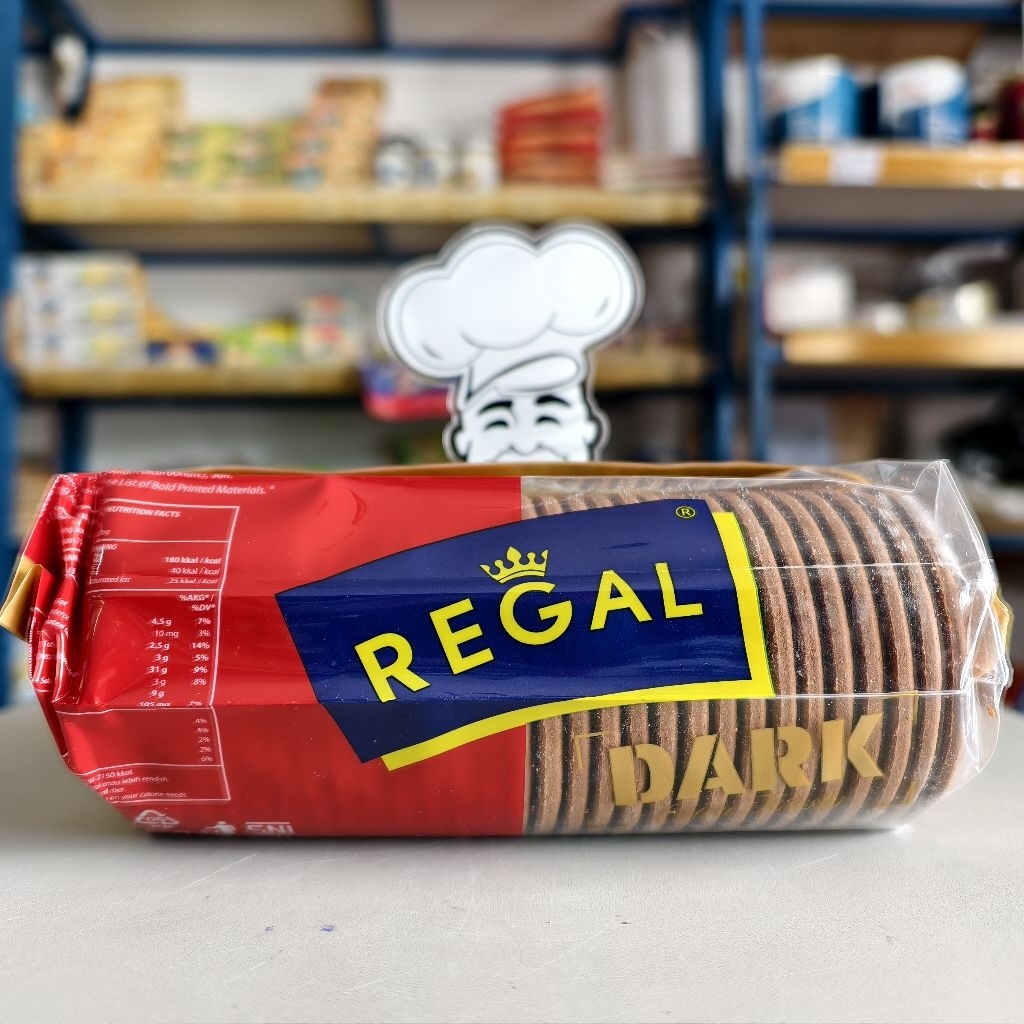 Marie Regal Dark Chocolate 230Gr / Biskuit Marie Regal Coklat 230Gr