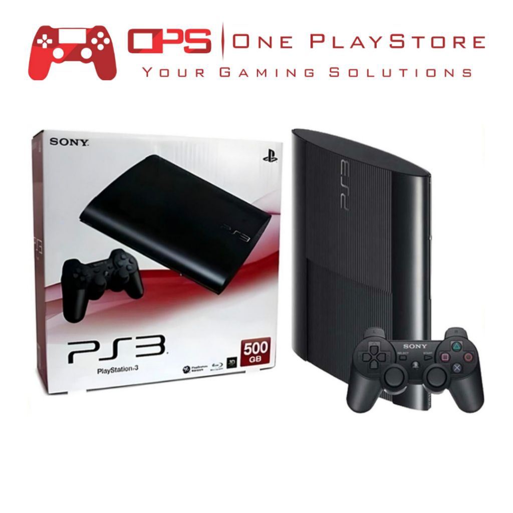 Sony PS3 Superslim CFW HEN 500GB | Playstation 3 Super Slim 500GB | PS3 SS 500GB HEN HFW CFW