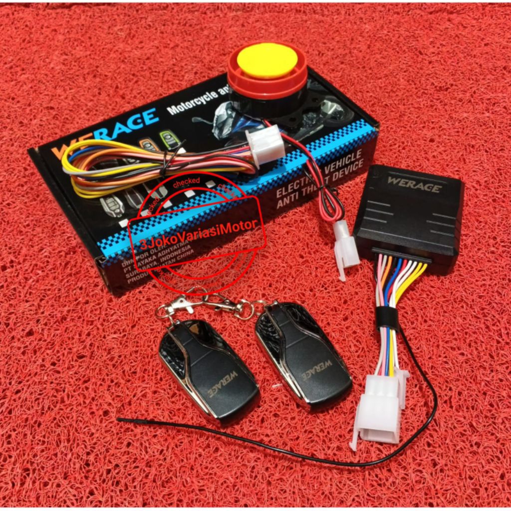 remote alarm WERACE/alarm motor universal/remote alarm Segala motor