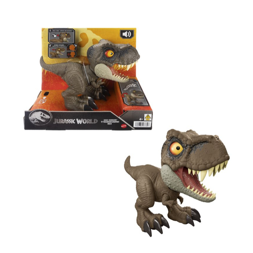 Mattel - Jurassic World Roar Command Tyrannosaurus Rex