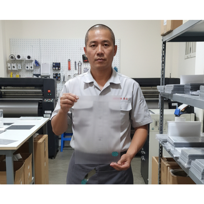 Lenticular Lens Sheets 50 LPI / 75 LPI Mika utk Gambar 3 Dimensi Flip Flop 25 cm x 35 cm