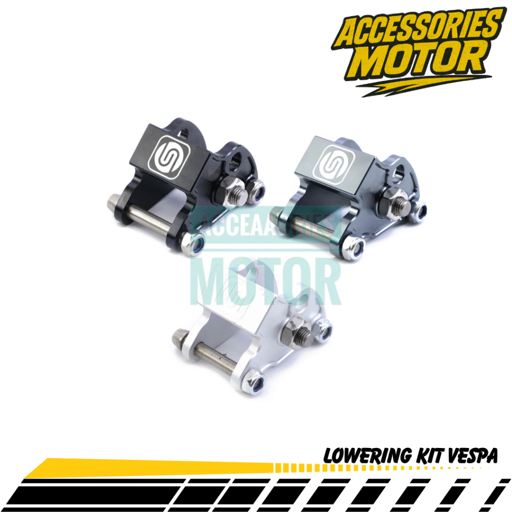 Lowerring kit vespa - Shock Adjuster Lowering Kit scarle universal Vespa lx Sprint Primavera gts . b
