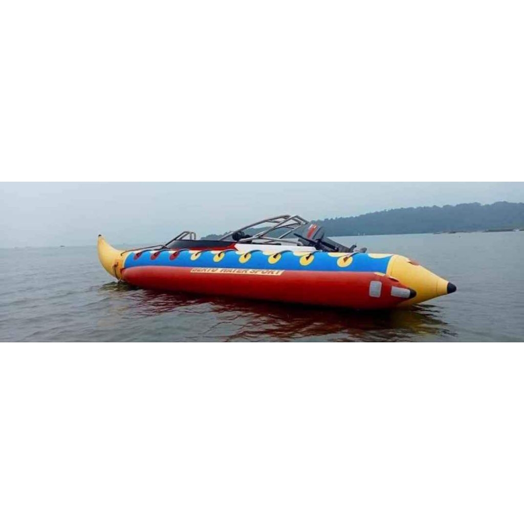 banana boat wahana air bekas layak pakai isi 10 orang
