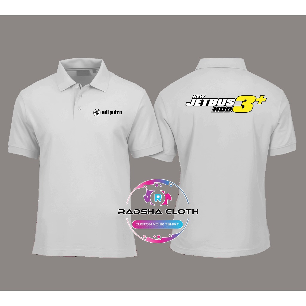 KAOS MODEL POLO SHIRT NEW JETBUS TERBARU - POLO KERAH NEW JETBUS 3