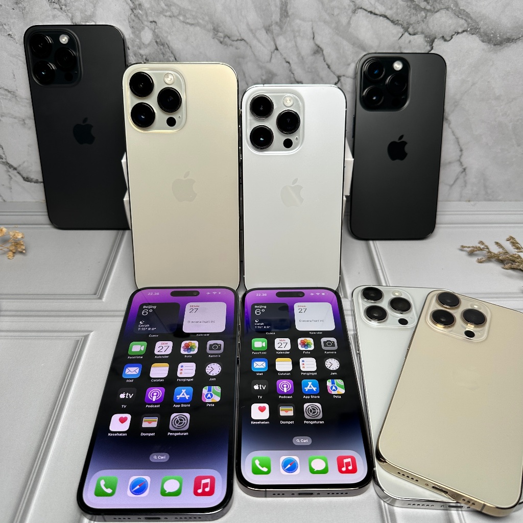 iPHone 14 Pro Max 1TB 512GB 256GB 128GB Second  Mulus  Original