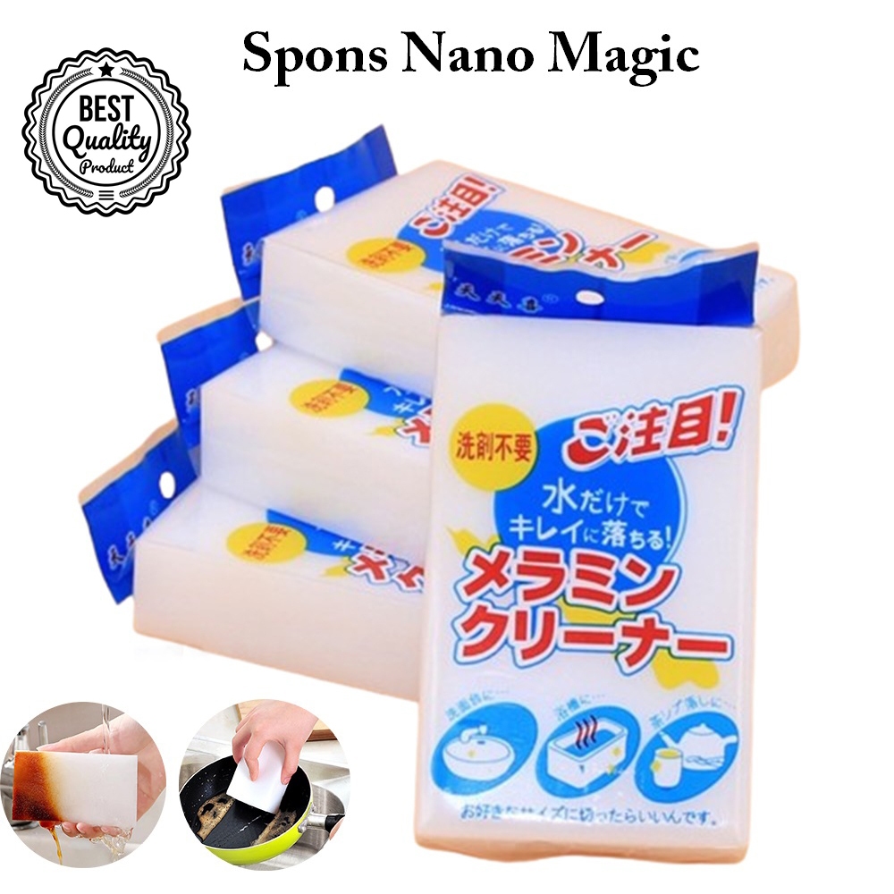 NANO MAGIC SPONGE / SPONS AJAIB SERBAGUNA / SPONS AJAIB JEPANG / BUSA NANO AJAIB / BUSA AJAIB / SPON