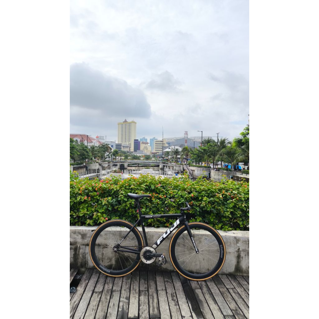 frameset fuji track comp fork bmc easton