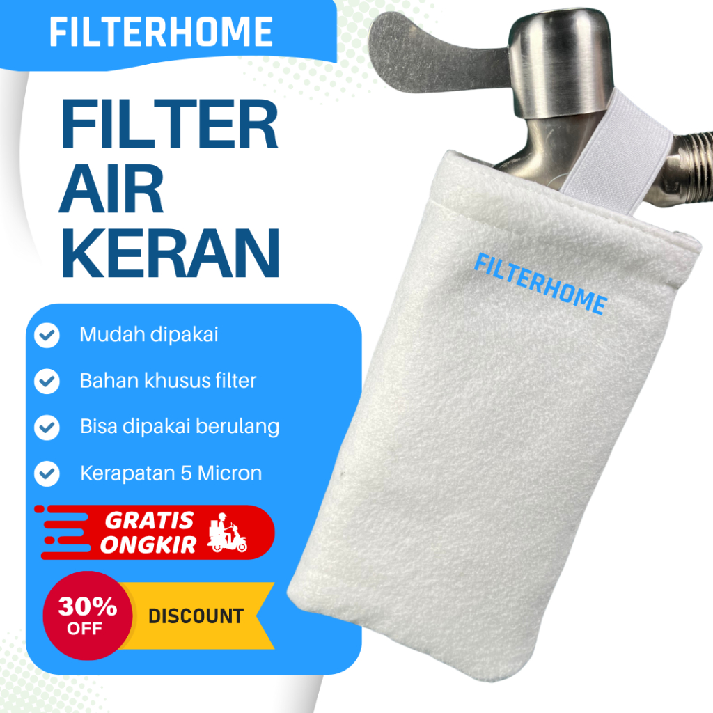 Filter Air Kran 5 Mikron Saringan Air Kran Filter Air Tandon Saringan Air Kotor