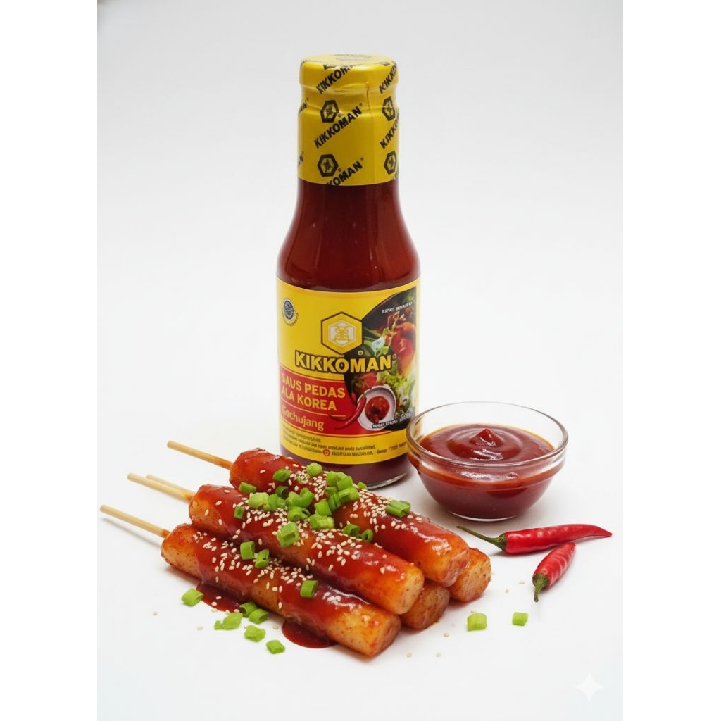 KIKKOMAN Sauce Gochujang Pedas Ala Korea 300gr / Gochujang 300gr Sauce Kikkoman /  Sauce Ala Korea K