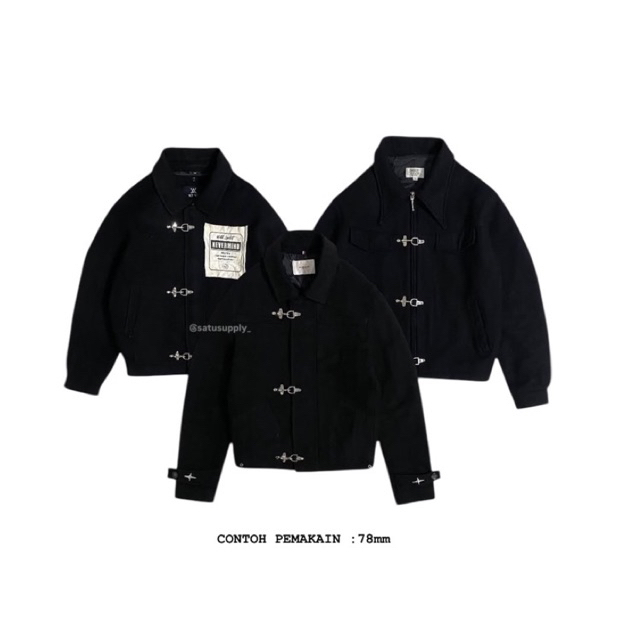 FIREMAN CLASP JACKET // BUCKLE CLASP // BUCLE aksesoris jacket