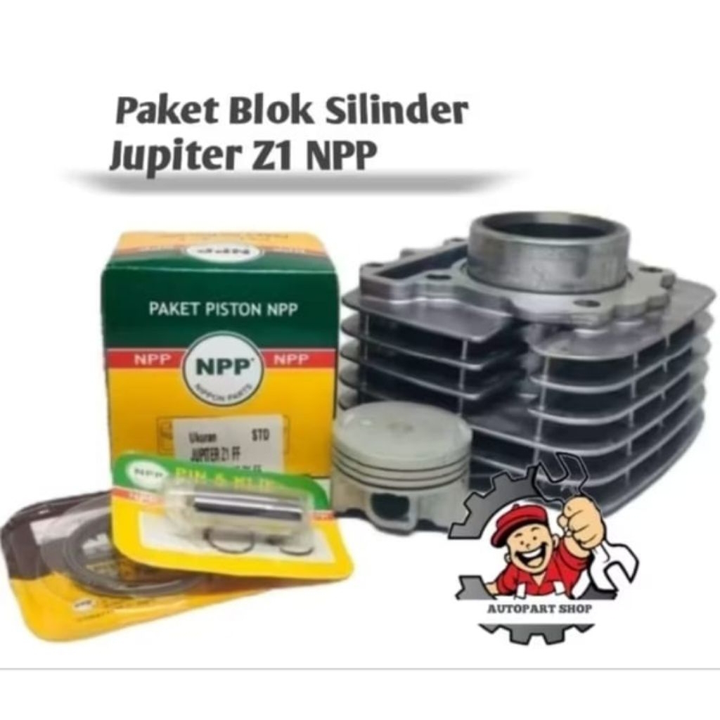 Blok Silinder Komplit Jupiter Z1 merk Npp