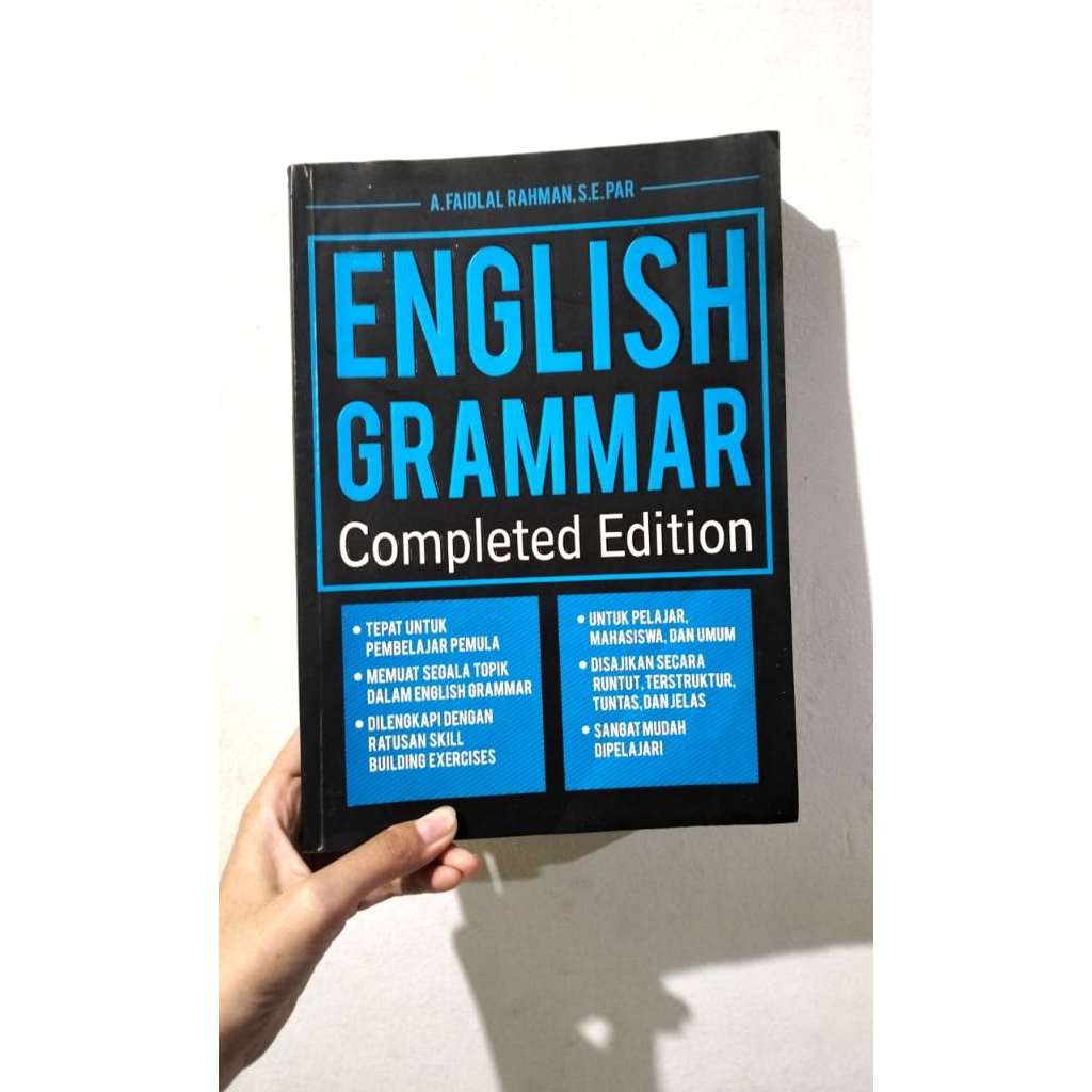 Buku Grammar Bahasa Inggris