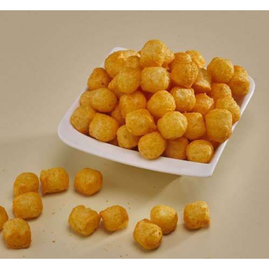 Chiki ball Nana keju dan coklat kemasan 250gr