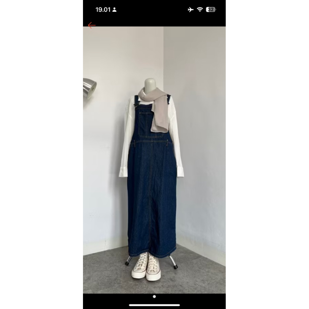 Overall Denim | Denim Dress preloved